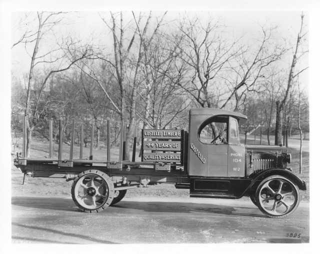 1910 GMC Truck Stake Factory Press Photo 0066 - Costello Lumber