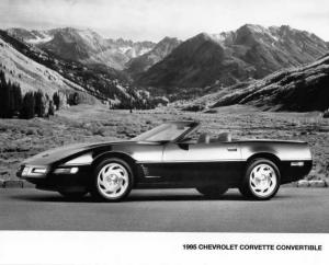 1995 Chevrolet Corvette Convertible Press Photo 0105