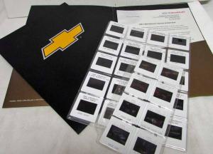 2001 Chevy Pickup Truck Silverado S-10 Avalanche Blazer Vans & More Press Kit