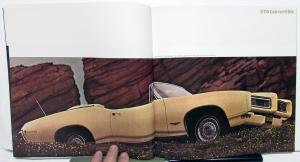 1968 Pontiac Greats High Performance Brochure GTO Firebird Tempest LeMans