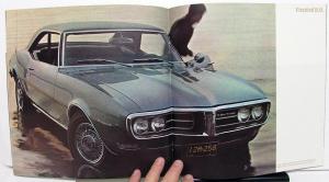 1968 Pontiac Greats High Performance Brochure GTO Firebird Tempest LeMans