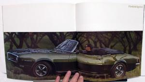 1968 Pontiac Greats High Performance Brochure GTO Firebird Tempest LeMans