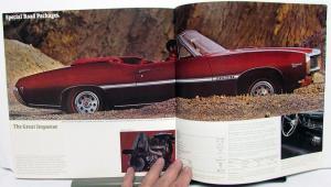 1968 Pontiac Greats High Performance Brochure GTO Firebird Tempest LeMans