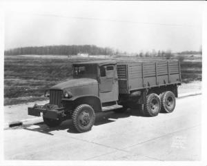 1944 GMC Truck CCKW Military Vehicle Factory Press Photo 0035