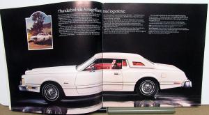 1974 Ford Thunderbird Canadian Original Color Sales Brochure