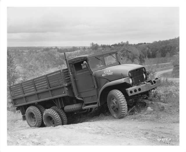 1944 GMC Truck M135 Military Vehicle Factory Press Photo 0039