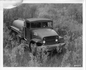 1944 GMC Truck M135 Military Tanker Vehicle Factory Press Photo 0041