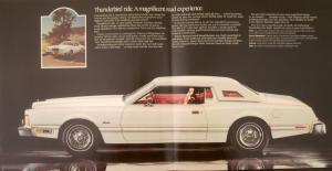 1974 Ford Thunderbird Portfolio With 4 Sales Brochures XL Original