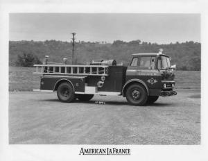 1964 GMC 4000 American LaFrance Lincoln Fire Truck No 2 Factory Press Photo 0022