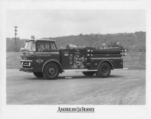1964 GMC 4000 American LaFrance Lincoln Fire Truck No 2 Factory Press Photo 0023