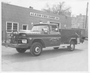 1961 GMC V6 Alexis Fire Equipment Company LTFPD Fire Truck Press Photo 0027