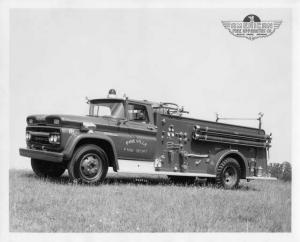 1961 GMC 4000 American Fire Apparatus Co Fire Truck PFD Press Photo 0028