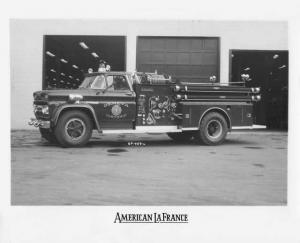 1961 GMC 4000 American LaFrance Geneva Township Fire Truck No 1 Press Photo 0029