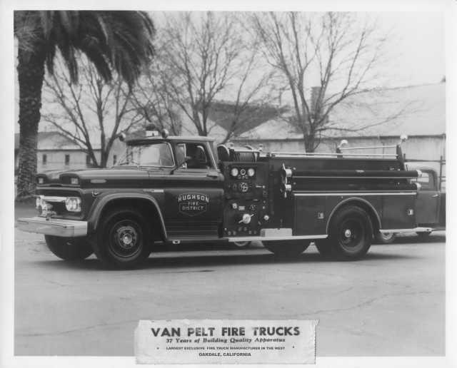 1960 GMC 4000 Van Pelt Hughson Fire District Factory Press Photo 0034