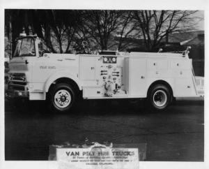 1960 GMC 7000 Van Pelt Rancho Cordova Fire District Fire Truck Press Photo 0035