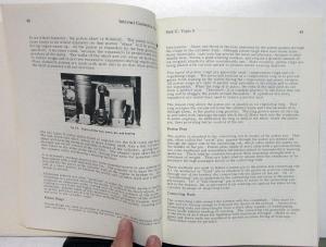1967 Internal Combustion Engines Educational Shop Manual Repair Service
