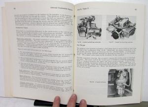 1967 Internal Combustion Engines Educational Shop Manual Repair Service