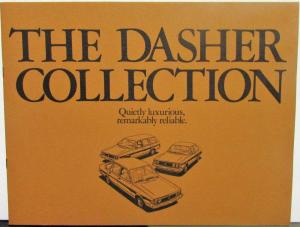 1979 Volkswagen Dasher Collection Sales Brochure