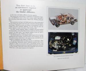 1979 Volkswagen Dasher Collection Sales Brochure