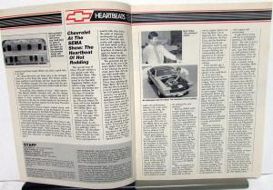 1988 Chevy Thunder Dealer Newsletter Industry Magazine Bruce Allan NHRA Winner