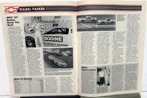 1988 Chevy Thunder Dealer Newsletter Industry Magazine Bruce Allan NHRA Winner