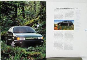 1994 Volkswagen VW Full Line Sales Brochure Jetta Golf Passat Eurovan Corrado