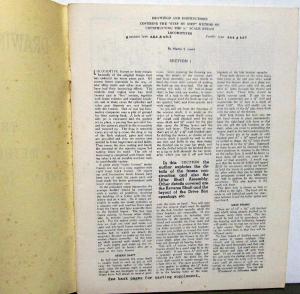 Drawings & Instructions 1/2 Inch Scale Steam Locomotives Little Engines Trains