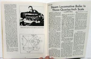 Drawings & Instructions 3/4 Inch Scale Steam Locomotives Little Engines RR Model