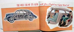 1939 Lincoln Zephyr V12 Color Sale Brochure With Envelope Large Rare ORIGINAL