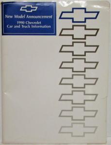 1990 Chevrolet New Models Press Kit Media Release XT-2 Pace Truck ZR-1 Corvette