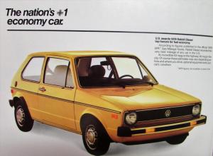 1979 Volkswagen Rabbit Diesel Sales Brochure