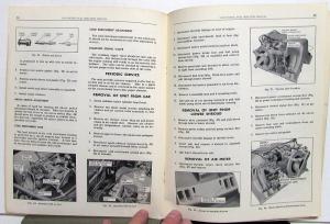 1958 Pontiac Fuel Injection Service Shop Manual Original