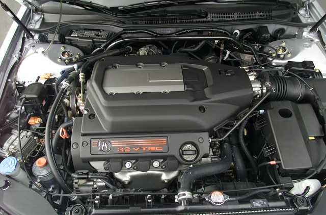 2002 Acura TL Type S Engine Replica Press Photo 0138