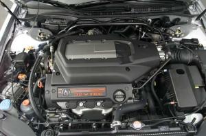 2002 Acura TL Type S Engine Replica Press Photo 0138