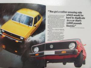 1975 Volkswagen Dasher Sales Brochure
