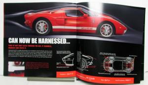 2005 Ford GT Dealer Prestige Sales Brochure Americas SuperCar Returns Original