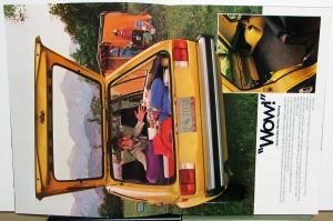 1976 Volkswagen Rabbit Sales Brochure VW