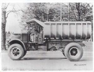 1920s Era Mack Dump Truck Factory Press Photo 0010