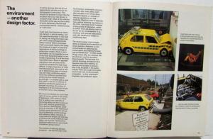 1978 Volkswagen Book on Designing Developing and Producing Cars
