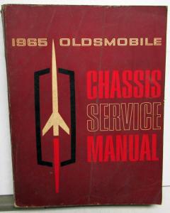 1965 Oldsmobile Chassis Service Manual Original Cutlass F85 Delta 88 98 65 Orig