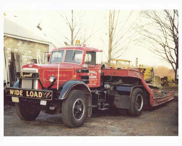 1948 Mack Truck Color Photo 0075 - Pepperell Trucking