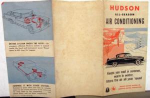 1955 Hudson American Motors Dealer Sales Brochure Air Conditioning Option A/C