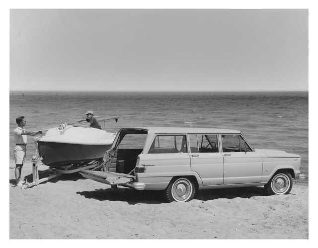 1963-1965 Jeep Wagoneer SJ 4 Wheel Drive Factory Press Photo 0002