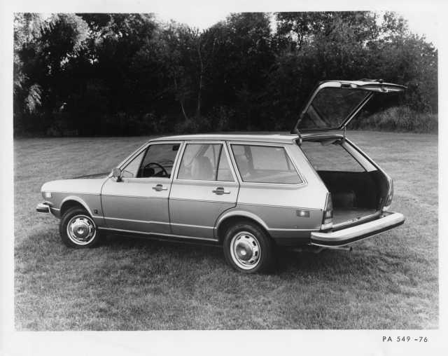 1976 Audi Fox Four-Door Station Wagon Press Photo and Release 0001