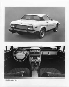 1975 Triumph TR7 Press Photo and Release 0027