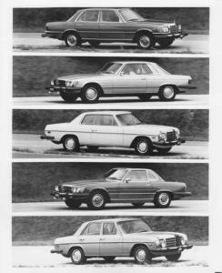 1976 Mercedes-Benz 450SE 450SEL 450SLC 280C 450SL Press Photo and Release 0002