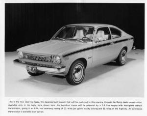 1976 Buick Opel by Isuzu Press Photo and Release 0104