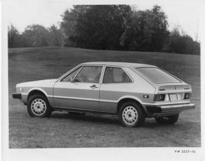 1976 VW Volkswagen Scirroco Hatchback Coupe Press Photo and Release 0004