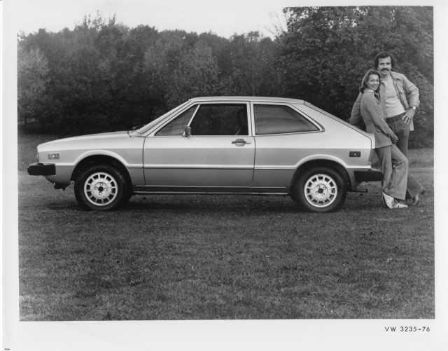 1976 VW Volkswagen Scirocco Hatchback Coupe Press Photo and Release 0005