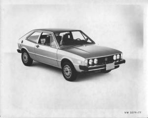 1977 VW Volkswagen Scirocco Press Photo and Release 0024